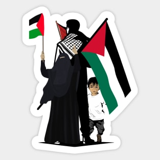 Free Palestine Sticker